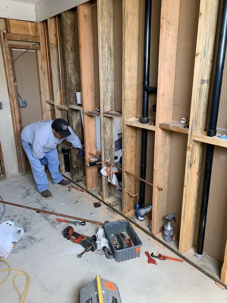 Commercial rough-in plumbing for Commercial Plumbing in Sudley Mountain Estates